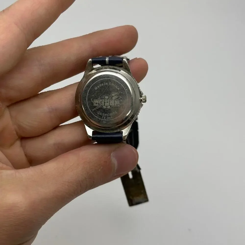 Rare Vintage 2000s Inazuma Eleven Soccer Anime Japanese Game Watch Bracelet